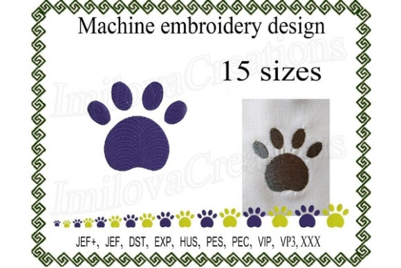 Dog Paw Embroidery Design Review