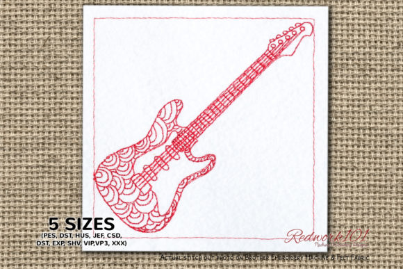 Electric-Guitar Redwork Review