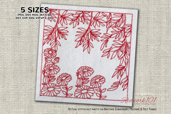 Flower with Leaves Lineart Review